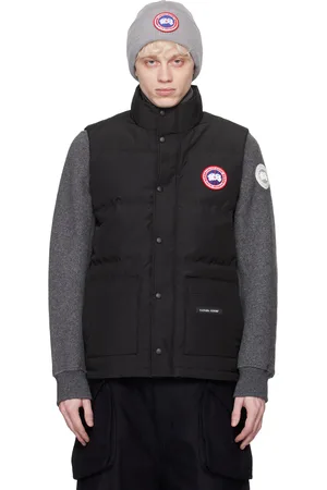 Canada Goose Black Freestyle Crew Down Vest
