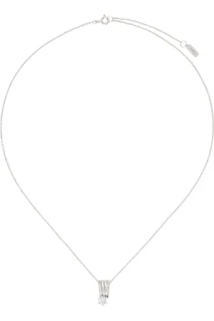 númbering Silver #8702 Necklace