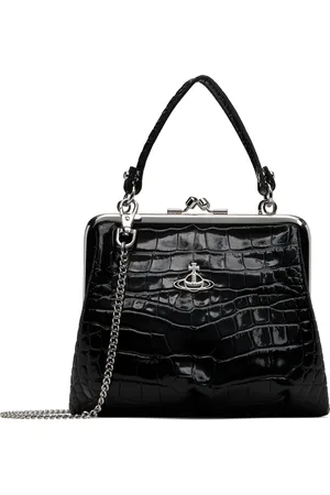Vivienne Westwood Black Granny Frame Bag