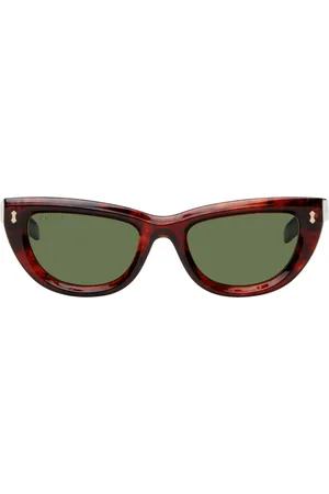 Gucci Tortoiseshell Cat-Eye Sunglasses