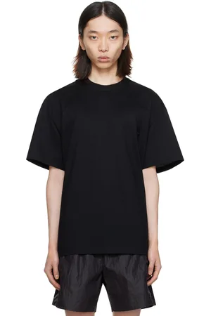 WOOYOUNGMI Black Luminous Jellyfish T-Shirt