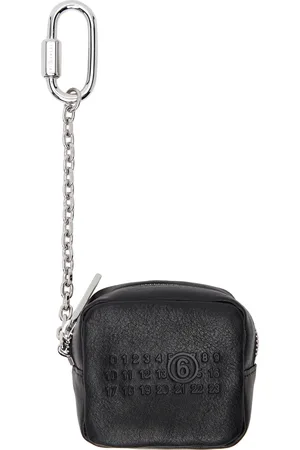 Maison Margiela Black Calfskin Coin Pouch