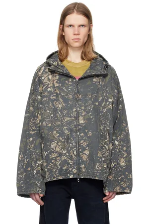 Diesel Green & Beige J-Lint Jacket