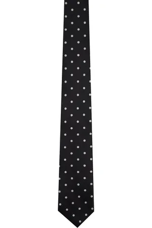 Tom Ford Black Polka Dot Tie