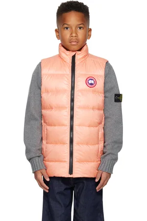 Canada Goose Big Kids Pink Crofton Down Vest