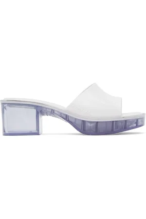 Melissa White Shape Heeled Sandals