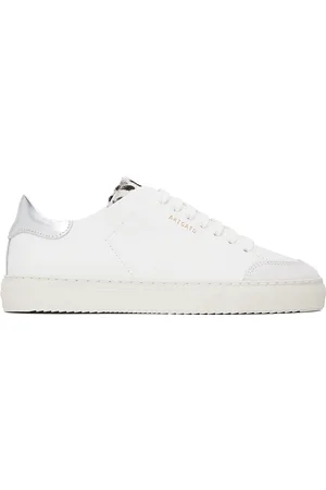 Axel Arigato White & Silver Clean 90 Triple Sneakers