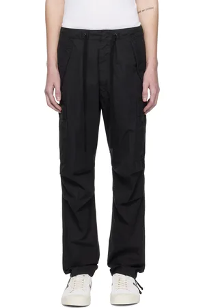 Tom Ford Black Enzyme Twill Cargo Pants