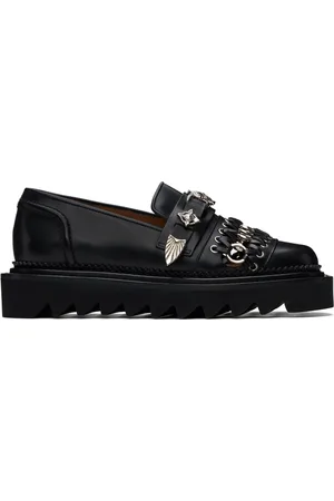 TOGA PULLA Black Hardware Loafers