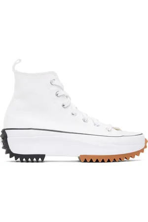 Converse White Run Star Hike Hi Sneakers