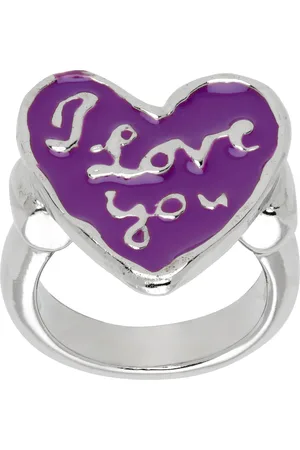Chopova Lowena Silver Lovers Ring