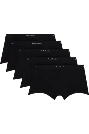 Paul Smith Five-Pack Black Logo Boxer Briefs