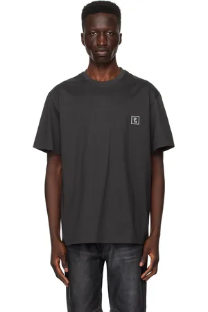 WOOYOUNGMI Gray Printed T-Shirt