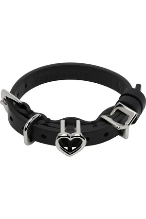 Y / PROJECT Black Y Heart Belt Bracelet