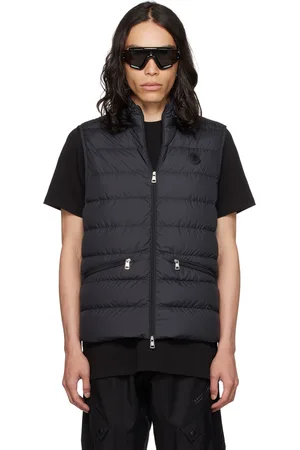 Moncler Black Treompan Down Vest