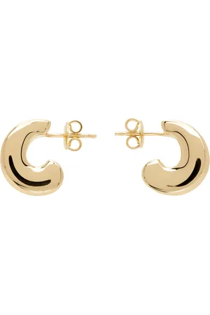 Bottega Veneta Gold Hoop Earrings