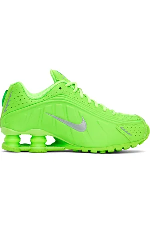 Nike Green Shox R4 Sneakers