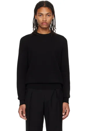 The Row Black Benji Sweater