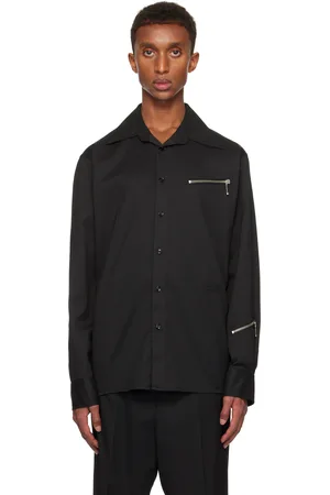 Maison Margiela Black Zip Pocket Shirt