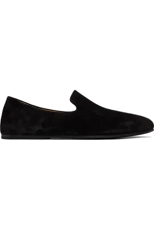 MARSÈLL Black Steccoblocco Slip On Loafers