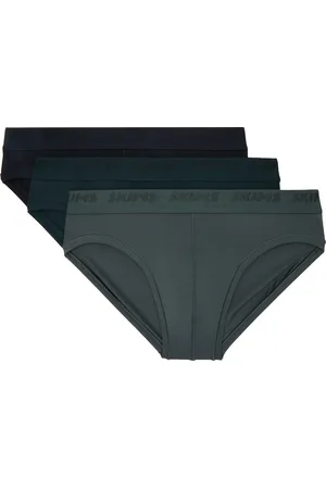 SKIMS Three-Pack Multicolor Stretch Briefs