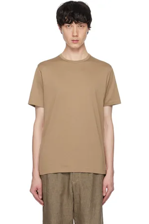 Sunspel Tan Classic T-shirt