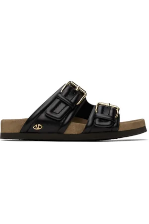 VALENTINO GARAVANI Black Fussfriend Sandals