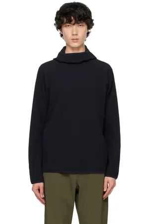 GOLDWIN Black WF Light Long Sleeve Hoodie