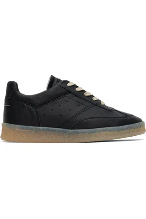 Maison Margiela Black 6 Court Sneakers