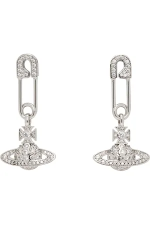 Vivienne Westwood Silver Lucrece Earrings