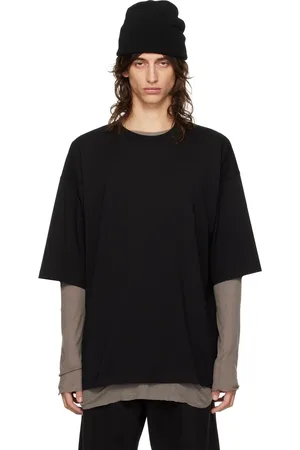 THOM KROM Black M TS 813 T-Shirt
