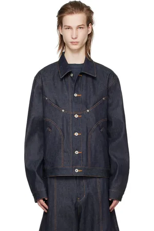 SAGE NATION Navy Jiji Denim Jacket