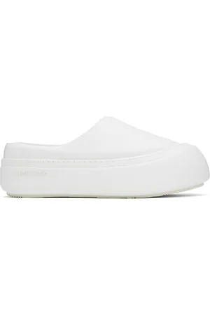 Yume Yume White Goofy Slip-on Loafers