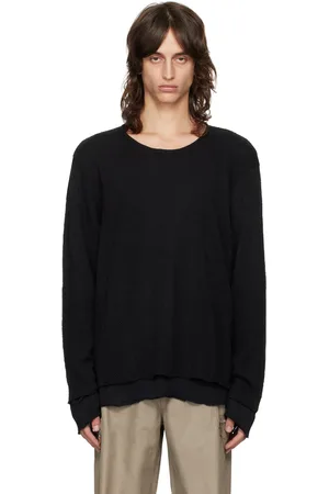 OUR LEGACY Black Double Lock Long Sleeve Sweater