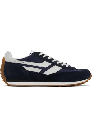 Tom Ford Navy Suede Mick Sneakers