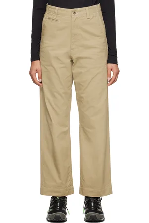 Snow Peak Beige Takibi Chino Trousers