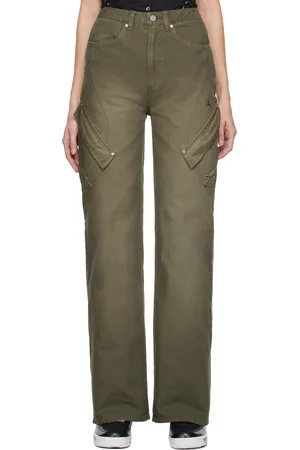 Nike Khaki Travis Scott Edition Embroidered Cargo Pants