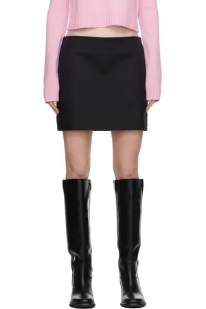Sportmax Black Edda Miniskirt