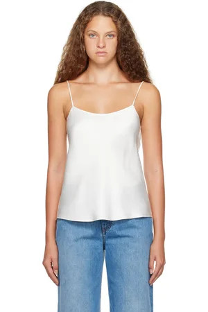 The Row White Biggins Camisole