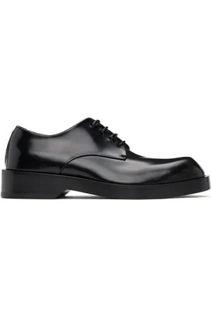 Jil Sander Black Lace-Up Derbys