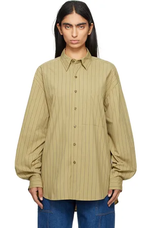 Gil Rodriguez Khaki Big Button Up Shirt