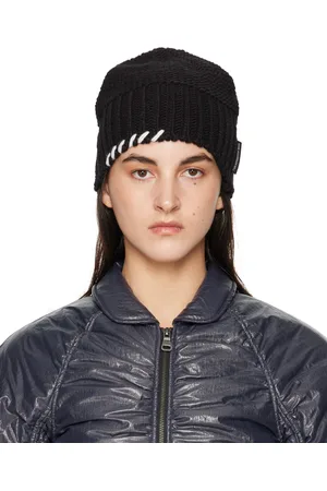 Andersson Bell Black Milano Wool Beanie