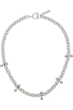Justine Clenquet Silver Blake Necklace