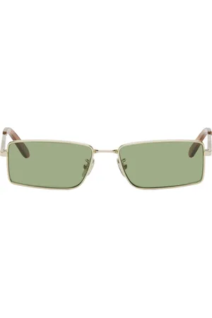 Retrosuperfuture Gold Chopper Sunglasses