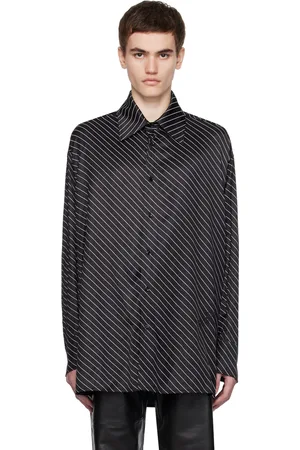 Maison Margiela Black Striped Shirt