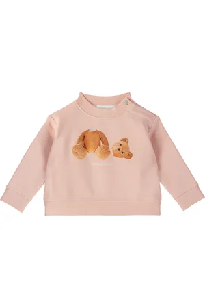 Palm Angels Baby Pink Bear Sweatshirt