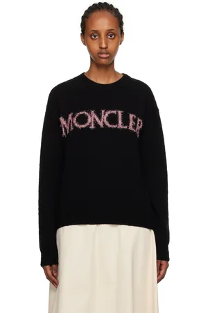Moncler Black Intarsia Sweater