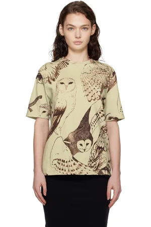 Jil Sander Green Printed T-shirt