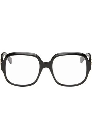 Gucci Black Oversized Square Glasses