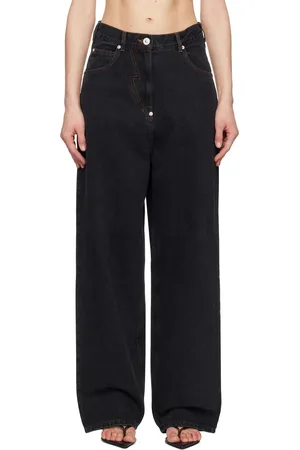 pushBUTTON Black Panty Cutout Jeans